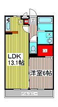 ロブレ コート 105 ｜ 埼玉県蕨市北町５丁目（賃貸アパート1LDK・1階・41.29㎡） その2