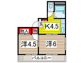 岩田ハイツ 301 ｜ 埼玉県川口市大字安行領根岸（賃貸マンション2K・3階・31.88㎡） その2