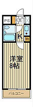 グロワールK 101 ｜ 埼玉県蕨市塚越４丁目（賃貸マンション1K・1階・20.11㎡） その2