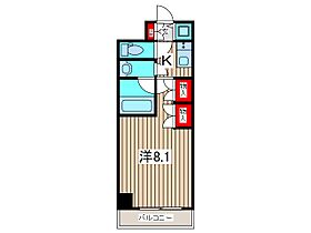 ディップス西川口 1003 ｜ 埼玉県川口市西川口１丁目（賃貸マンション1K・10階・25.38㎡） その2