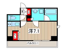 アンベリール西川口参番館 903 ｜ 埼玉県川口市並木２丁目（賃貸マンション1R・9階・24.25㎡） その2