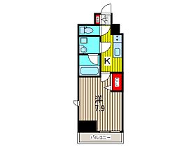 アンベリール西川口 503 ｜ 埼玉県川口市並木３丁目（賃貸マンション1K・5階・25.72㎡） その2