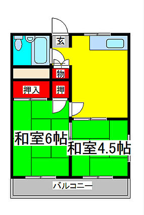 サンハイツ山崎_間取り_0