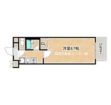 福岡県福岡市博多区美野島２丁目（賃貸マンション1K・8階・24.51㎡） その2