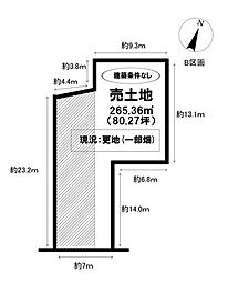 売土地 中町東中根　全3区画