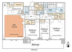 間取図画像 3SLDK