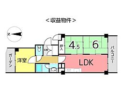 プレジデント青山 3LDKの間取図画像