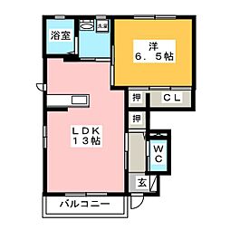 サンハイムＹＯＳＨＩＢＡ　Ｂ棟