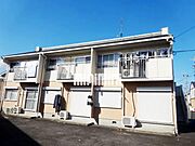 シンプルな外観。