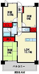 JR鹿児島本線 黒崎駅 徒歩23分