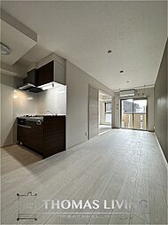 JR筑豊本線 奥洞海駅 徒歩9分の賃貸マンション 3階1LDKのリビング/ダイニング