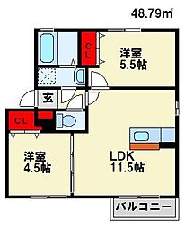 サンライズ陸 2階
