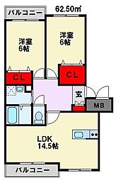 筑豊電気鉄道 今池駅 徒歩4分 3階/-