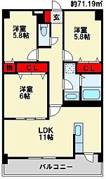 メゾンほおづきI 7階/703