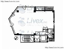 恵比寿ヴェルソービルの間取図画像