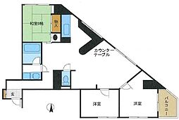 サニークレスト三田の間取図画像