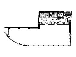 虎ノ門ビルの間取図画像