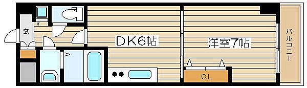 ノルデンタワー天神橋 ｜大阪府大阪市北区本庄東1丁目(賃貸マンション1DK・5階・30.15㎡)の写真 その2