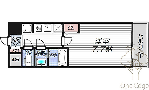 MJC大阪ラフィーネ ｜大阪府大阪市淀川区新北野3丁目(賃貸マンション1K・5階・25.05㎡)の写真 その2