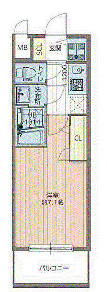 ライジングメゾン新大阪SOUTH ｜大阪府大阪市淀川区木川東2丁目(賃貸マンション1K・12階・22.80㎡)の写真 その2