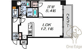 ザ・パークハビオ天満橋  ｜ 大阪府大阪市北区天満橋1丁目（賃貸マンション1LDK・14階・45.66㎡） その2