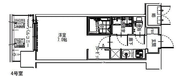 S-RESIDENCE大阪同心 ｜大阪府大阪市北区同心2丁目(賃貸マンション1K・4階・23.15㎡)の写真 その2