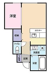 間取図画像 ワンルーム