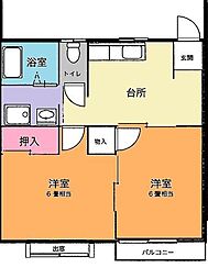 🉐敷金礼金0円！🉐常磐線 いわき駅 バス 自由ヶ丘下車 徒歩3分