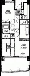 グリーンスパーク109 2LDKの間取図画像