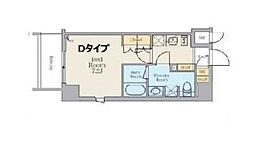 都営浅草線 蔵前駅 徒歩2分の賃貸マンション 10階1Kの間取り