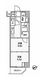 東京メトロ銀座線 浅草駅 徒歩9分の賃貸マンション 2階2Kの間取り