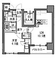 S-RESIDENCE新御徒町East6階19.7万円