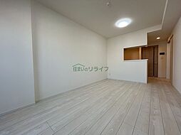 JR山手線 日暮里駅 徒歩9分の賃貸マンション 9階2LDKのリビング/ダイニング