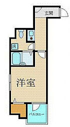 プレール神田佐久間町 1Kの間取図画像
