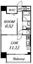 MizuhoFlats 1LDKの間取図画像
