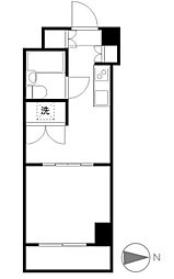 ジュエル秋葉原 1Kの間取図画像