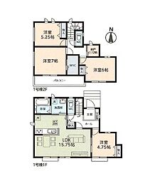 流山市こうのす台III　新築戸建1号棟