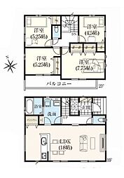 佐倉市石川4期　新築戸建2号棟