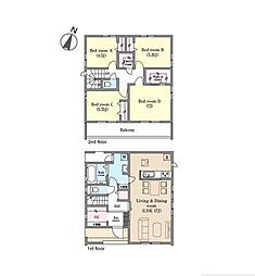 松戸市栗ケ沢4期　新築戸建R号棟