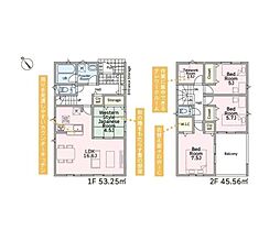 印旛郡栄町安食2丁目第26 新築戸建1号棟