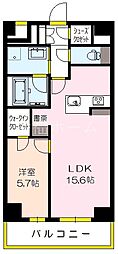 BioNa 1LDKの間取図画像
