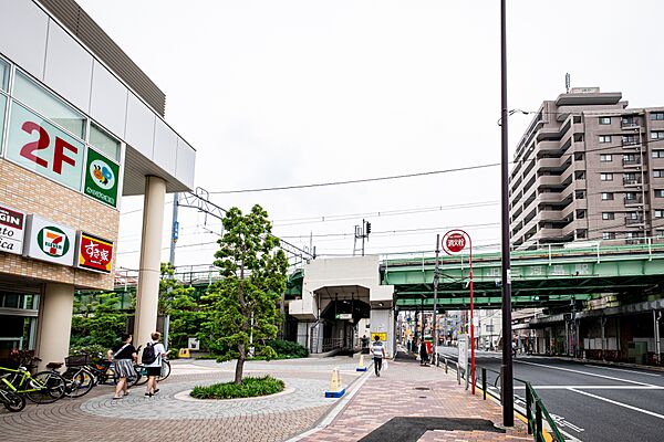 画像3:三河島駅[420m]