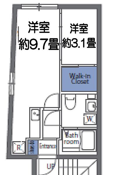 アリュール砂町銀座 301｜東京都江東区北砂４丁目(賃貸マンション1LDK・3階・31.52㎡)の写真 その2