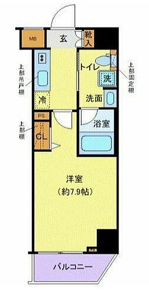 クレヴィスタ押上 705｜東京都江東区亀戸３丁目(賃貸マンション1K・7階・25.62㎡)の写真 その2