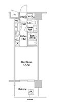 コンフォリア南砂町 1410 ｜ 東京都江東区南砂４丁目4-20（賃貸マンション1K・14階・24.78㎡） その2