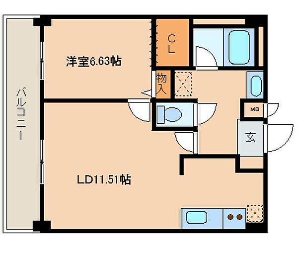 レジディア新川 604｜東京都中央区新川２丁目(賃貸マンション1LDK・6階・48.29㎡)の写真 その2