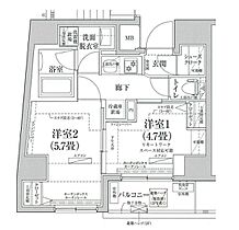 アイル押上ノルドドゥーエ 301 ｜ 東京都墨田区東向島２丁目12-9（賃貸マンション2K・3階・33.56㎡） その2