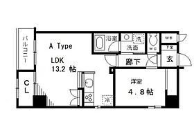 智光ビル 301 ｜ 東京都中央区日本橋小伝馬町9-13（賃貸マンション1LDK・3階・45.29㎡） その2