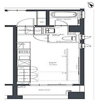 BPRレジデンス人形町 603 ｜ 東京都中央区日本橋人形町２丁目33-4（賃貸マンション1R・6階・25.57㎡） その2