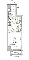 ガリシア錦糸町IV 301 ｜ 東京都江東区亀戸３丁目2-6（賃貸マンション1K・3階・25.51㎡） その2